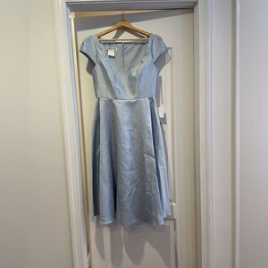 Blue midi dress from a brand at Lord & Taylor